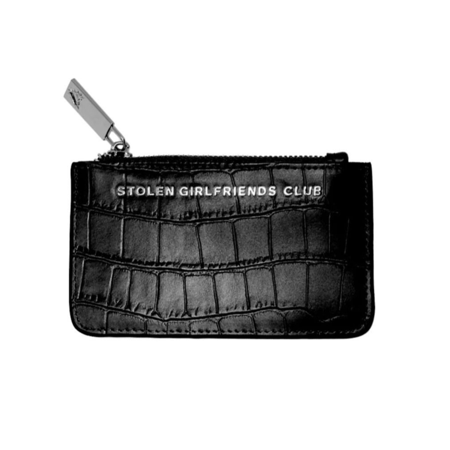 Stolen Card Holder Black – Stolen Girlfriends Club Jewellery | Christies Jewellery & Watches Stolen Card Holder Black by Stolen Girlfriends Club Jewellery | Matte Black Colour with Silver Hardware