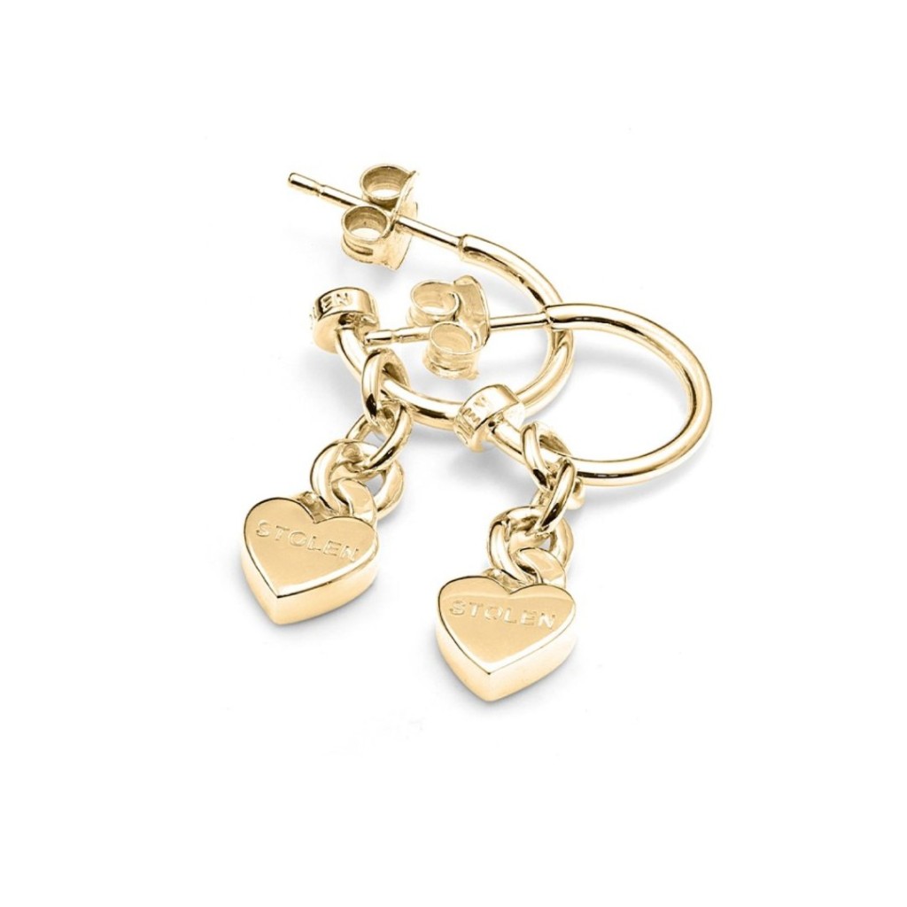Stolen Love Chain Anchor Earring Gold Plated – Stolen Girlfriends