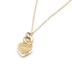 Stolen Love Chain Pendant Necklace Gold Plated