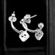 Stolen S-Logo Tag Anchor Earrings JWL1-25-3 – Stolen Girlfriends Club Jewellery | Christies Jewellery & Watches Stolen S-Logo Tag Anchor Earrings JWL1-25-3 by Stolen Girlfriends Club Jewellery | Stolen S-Logo Tag Anchor on Semi hoop with pierced earrings