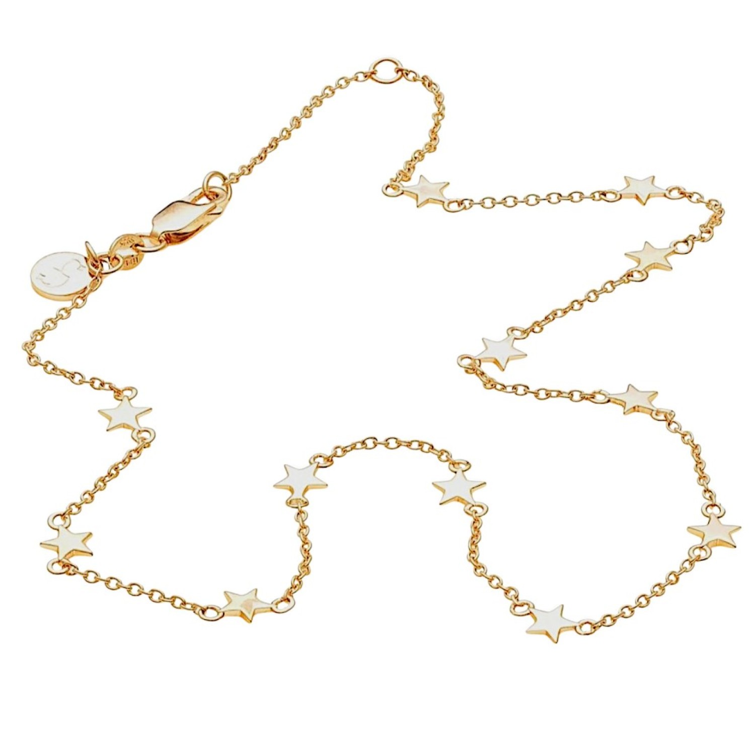 Stolen Star Choker - Gold Plated – Stolen Girlfriends Club Jewellery Stolen Star Choker - Gold Plated by Stolen Girlfriends Club Jewellery