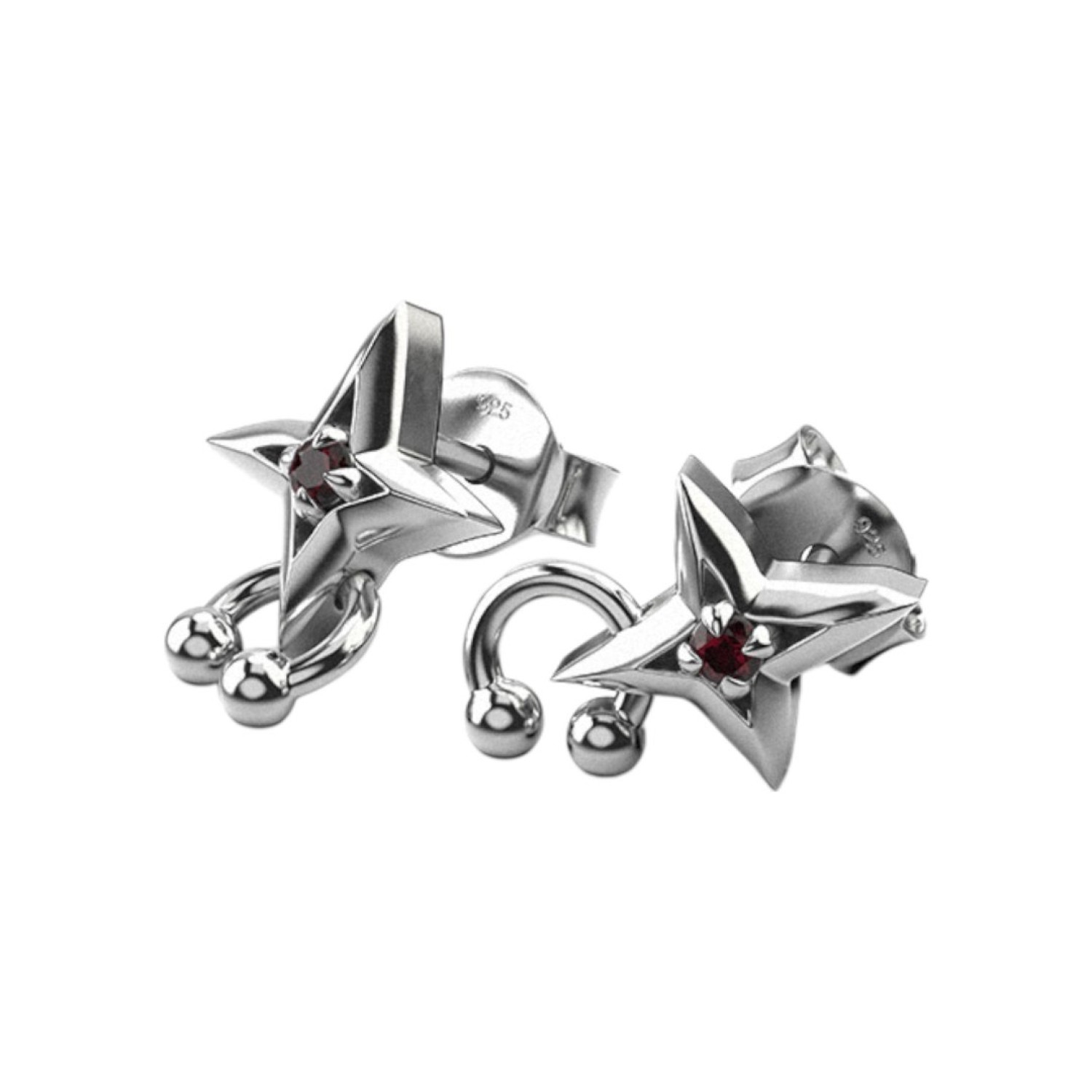 COSMIC PUNK STUD EARRINGS JWL3-25-2 – Stolen Girlfriends Club Jewellery | Christies Jewellery & Watches COSMIC PUNK STUD EARRINGS JWL3-25-2 by Stolen Girlfriends Club Jewellery | Christies Jewellery & Watches