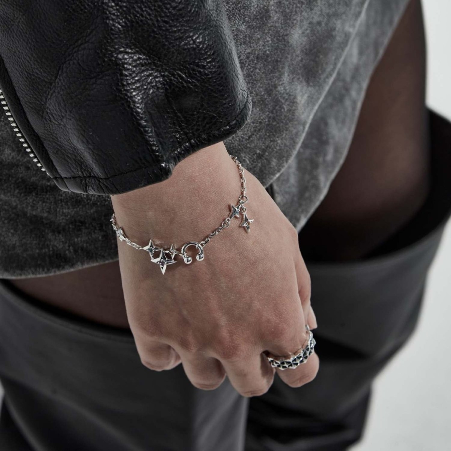 COSMIC PUNK MULTI BRACELET - JWL3-25-73 – Stolen Girlfriends Club Jewellery | Christies Jewellery & Watches COSMIC PUNK MULTI BRACELET - JWL3-25-73 by Stolen Girlfriends Club Jewellery | Christies Jewellery & Watches