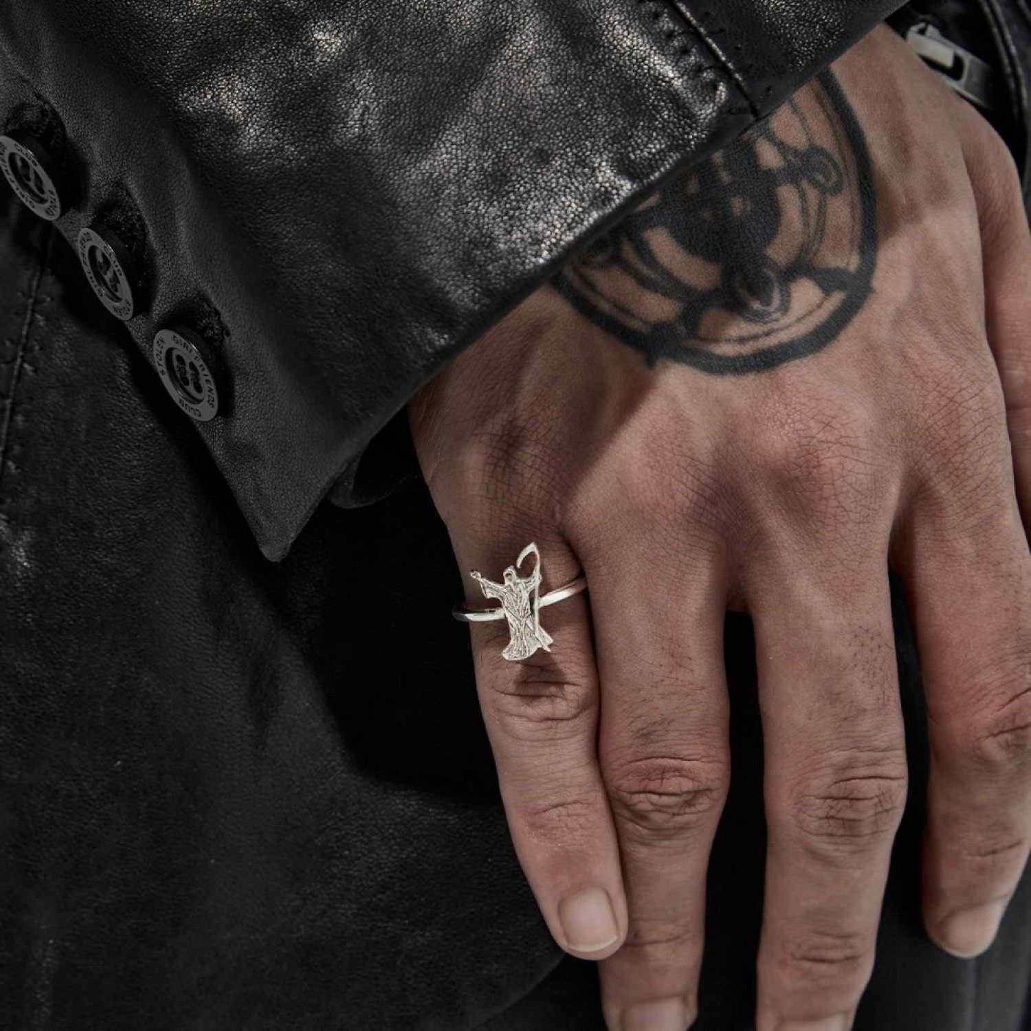 GRIM REAPER RING - JWL3-25-94 – Stolen Girlfriends Club Jewellery | Christies Jewellery & Watches GRIM REAPER RING - JWL3-25-94 by Stolen Girlfriends Club Jewellery | Christies Jewellery & Watches