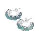 Stolen Halo Cluster Opal Earrings - JWL20229-RO by Stolen Girlfriends Club Jewellery 