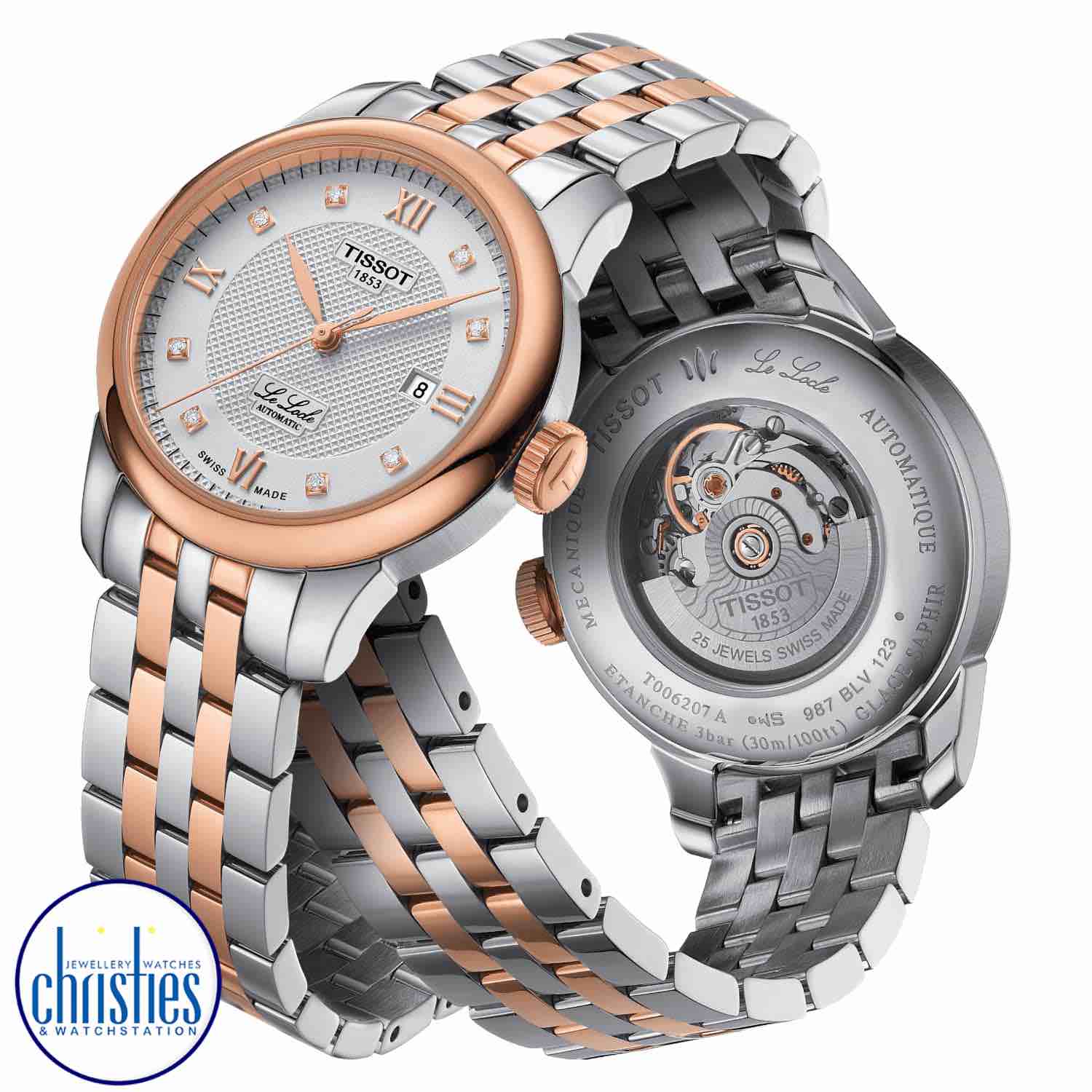 TISSOT Le Locle Automatic Lady Special Edition T0062072203600 T006.207.22.036.00 tissot automatic watches nz TISSOT Le Locle Automatic Lady Special Edition T0062072203600 tissot watches nz prices