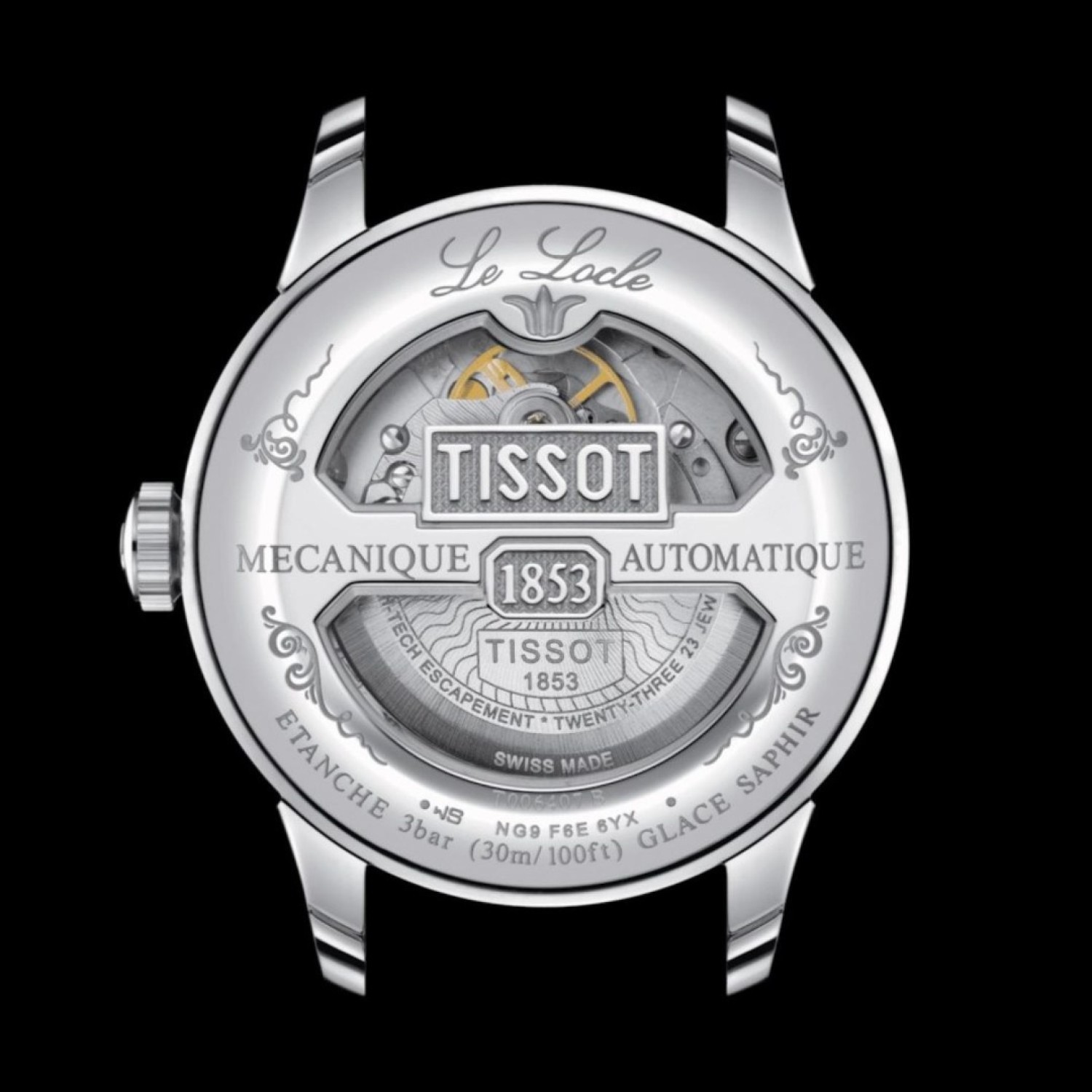 TISSOT Le Locle Powermatic 80 T0064071104300 T006.407.11.043.00 tissot automatic watches nz TISSOT Le Locle Powermatic 80 T0064071104300 Blue Dial Automatic watch - tissot watches nz