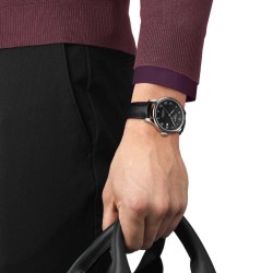 TISSOT Le Locle Powermatic 80 - Black Leather Strap | T0064071605300 TISSOT Le Locle Powermatic 80 - Black Leather Strap | T0064071605300