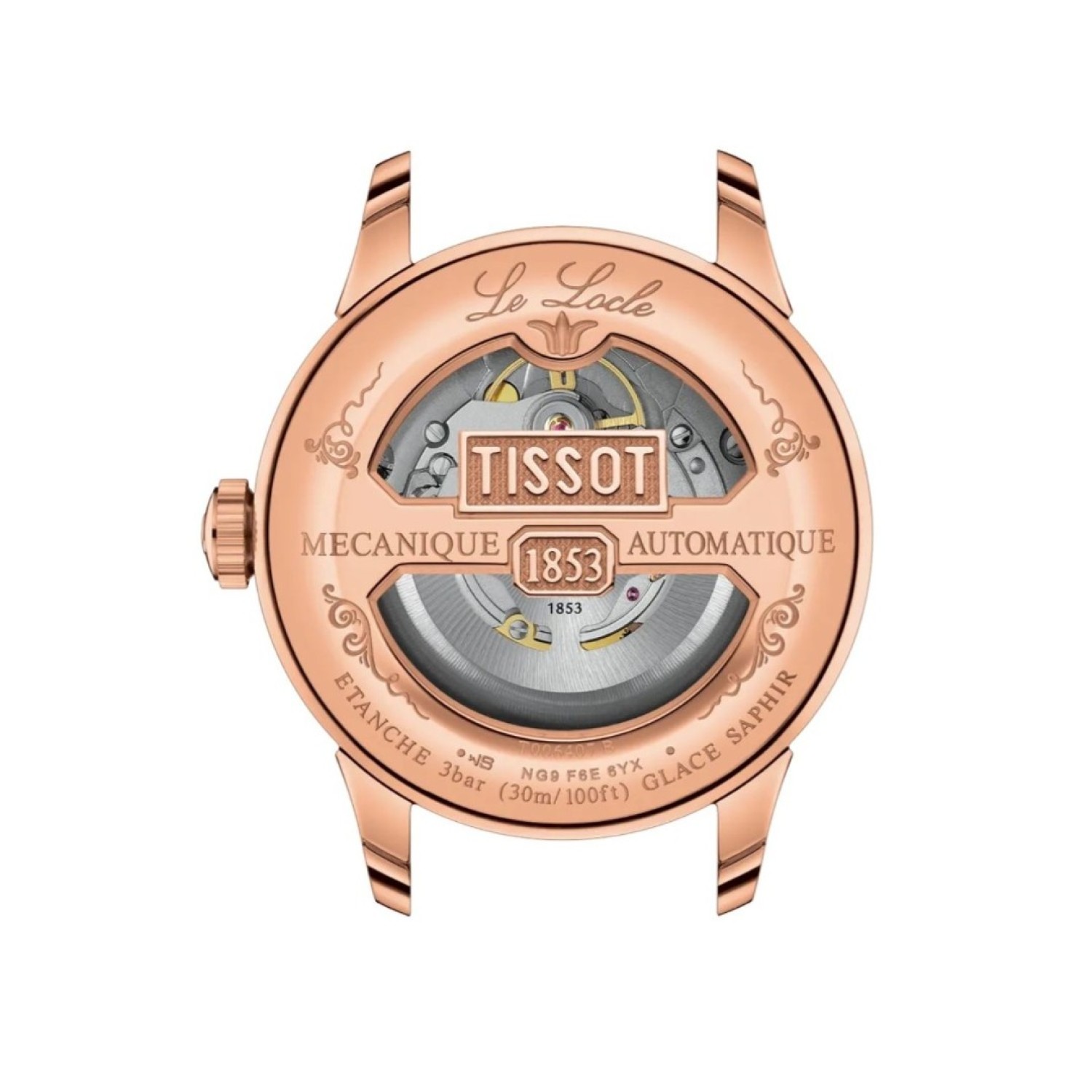 Tissot Le Locle Powermatic 80 – Rose Gold Case, Brown Leather Strap | T0064073603300 – Tissot Watches NZ | Order now for Fast Free Delivery and 7 Day NZ support online and Instore at our Auckland Stores. Tissot Le Locle Powermatic 80 – Rose Gold Case, Brown Leather Strap | T0064073603300 by Tissot Watches
