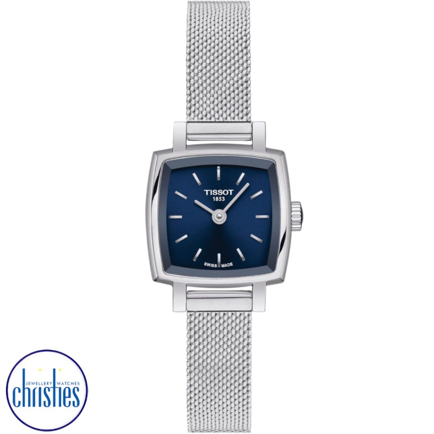 Christies Jewellery - T058.109.11.041.00 TISSOT T-Lady Lovely Square Watch tissot watches auckland T058.109.11.041.00 TISSOT T-Lady Lovely Square Watch T0581093603100 tissot watches auckland