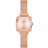T0581093345600 TISSOT Lovely Square – Crystal Charm with Diamond Accents
