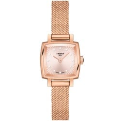 T0581093345600 TISSOT Lovely Square – Crystal Charm with Diamond Accents