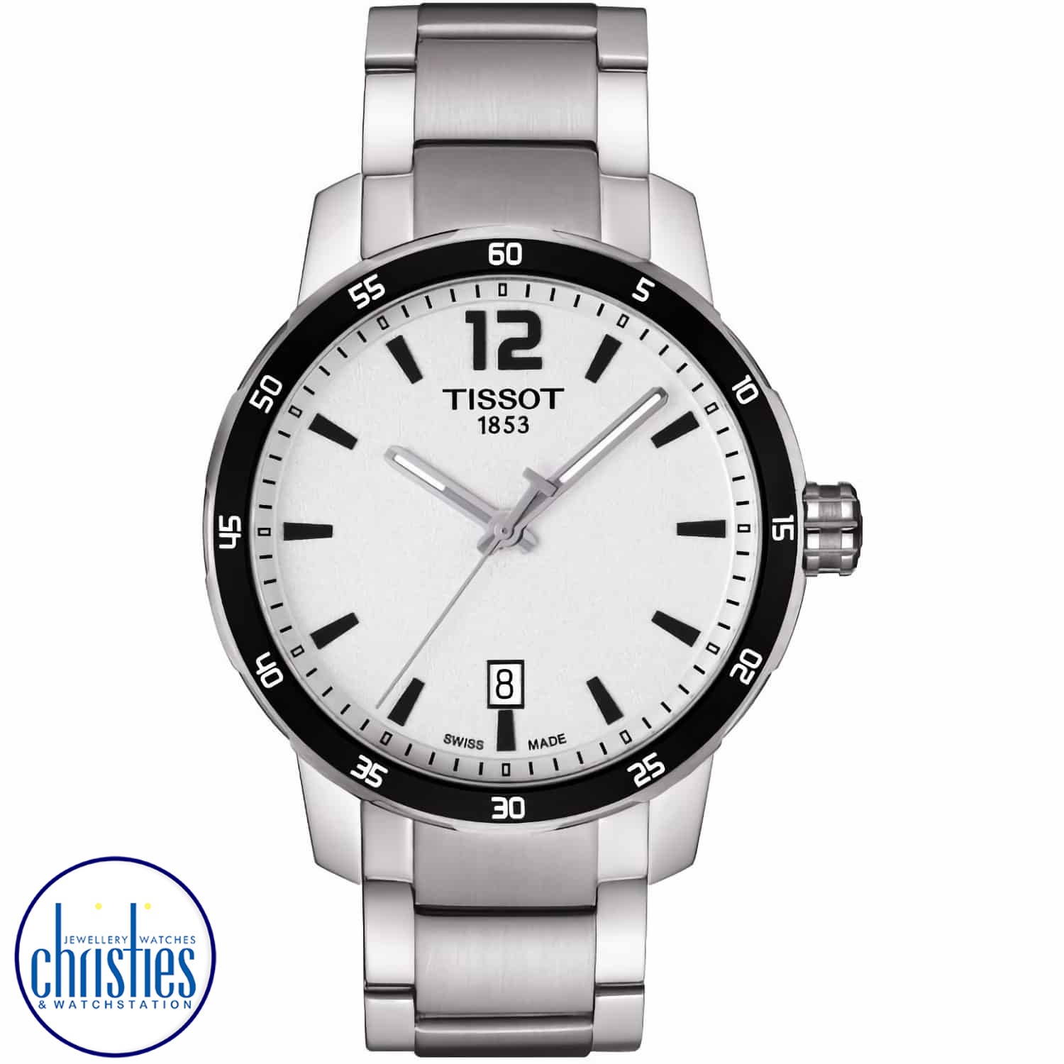 T0954101103700 TISSOT T-Sport 1853 Watch. The Tissot Quickster T0954101103700 is an amazing and handsome Gents watch from T-Sport collection. Case is made out of Stainless Steel while the dial colour is White. Afterpay - Split your purchase into 4 i tisso
