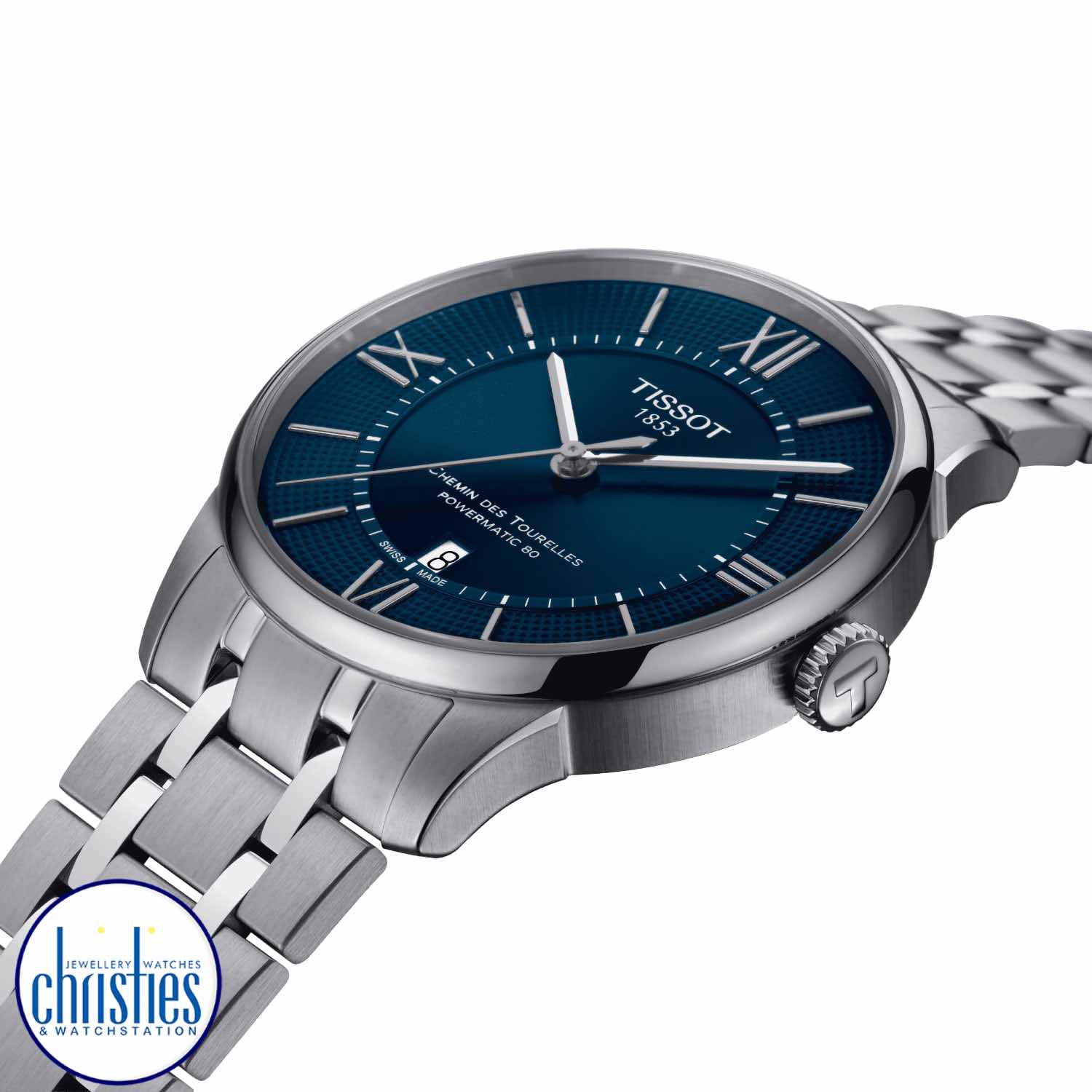 TISSOT Chemin Des Tourelles Powermatic 80 T0994071104800 T099.407.11.048.00 tissot automatic watches nz TISSOT Chemin Des Tourelles Powermatic 80 T0994071104800 tissot watches nz prices