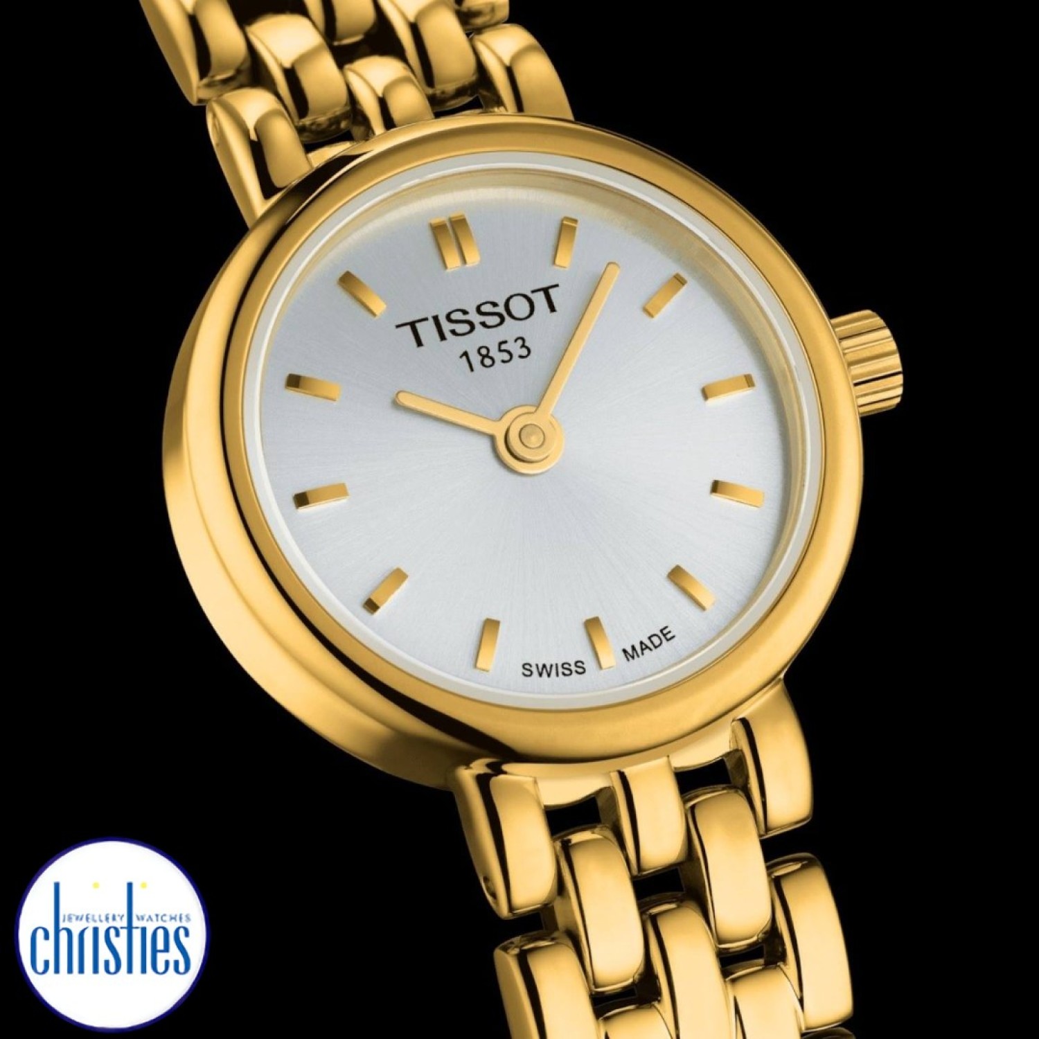 Christies Jewellery - T058.109.11.041.00 TISSOT T-Lady Lovely Square Watch tissot watches auckland T058.109.11.041.00 TISSOT T-Lady Lovely Square Watch T0581093603100 tissot watches auckland