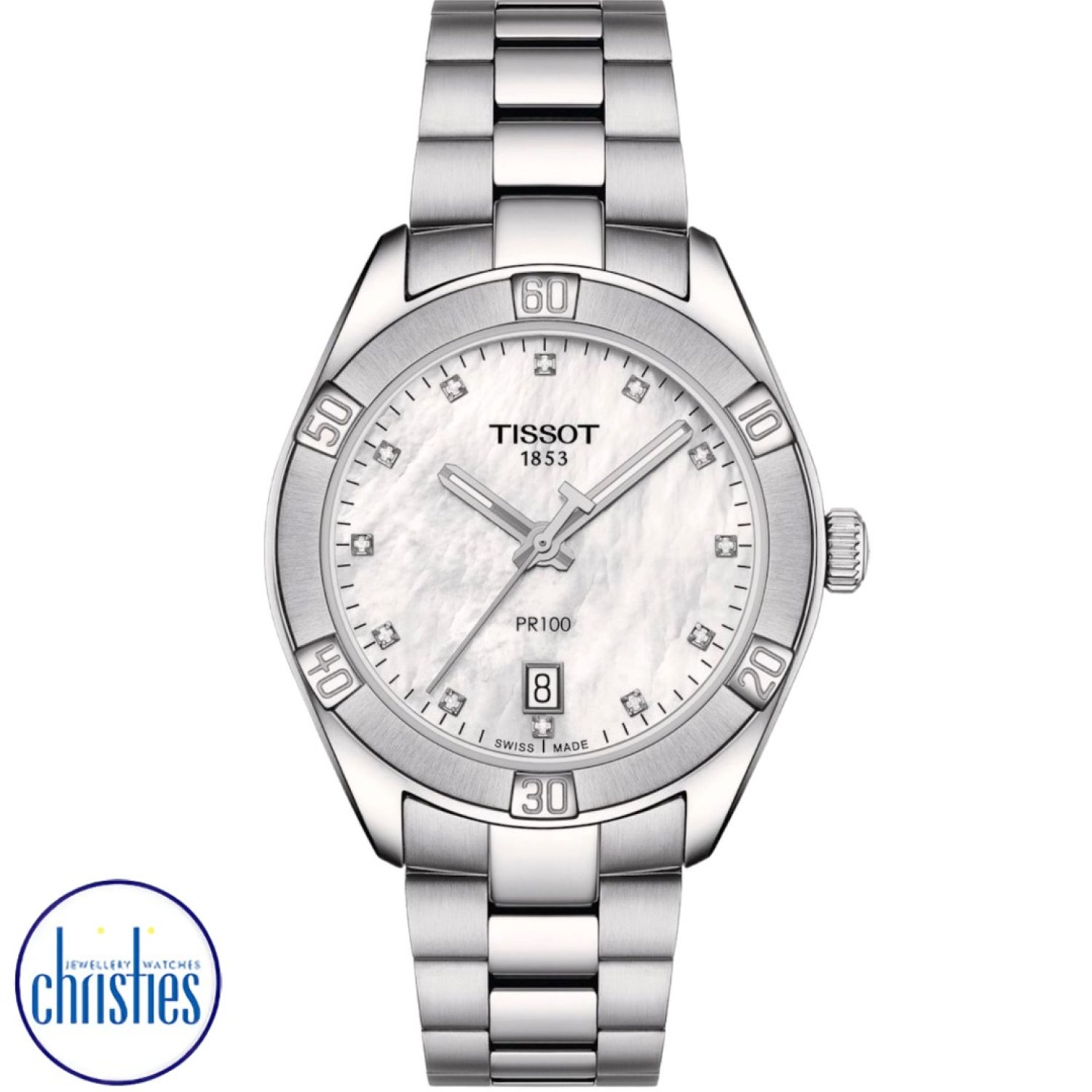 Tissot PR 100 Sport Chic T1019101111600 T101.910.11.116.00 Watches Auckland