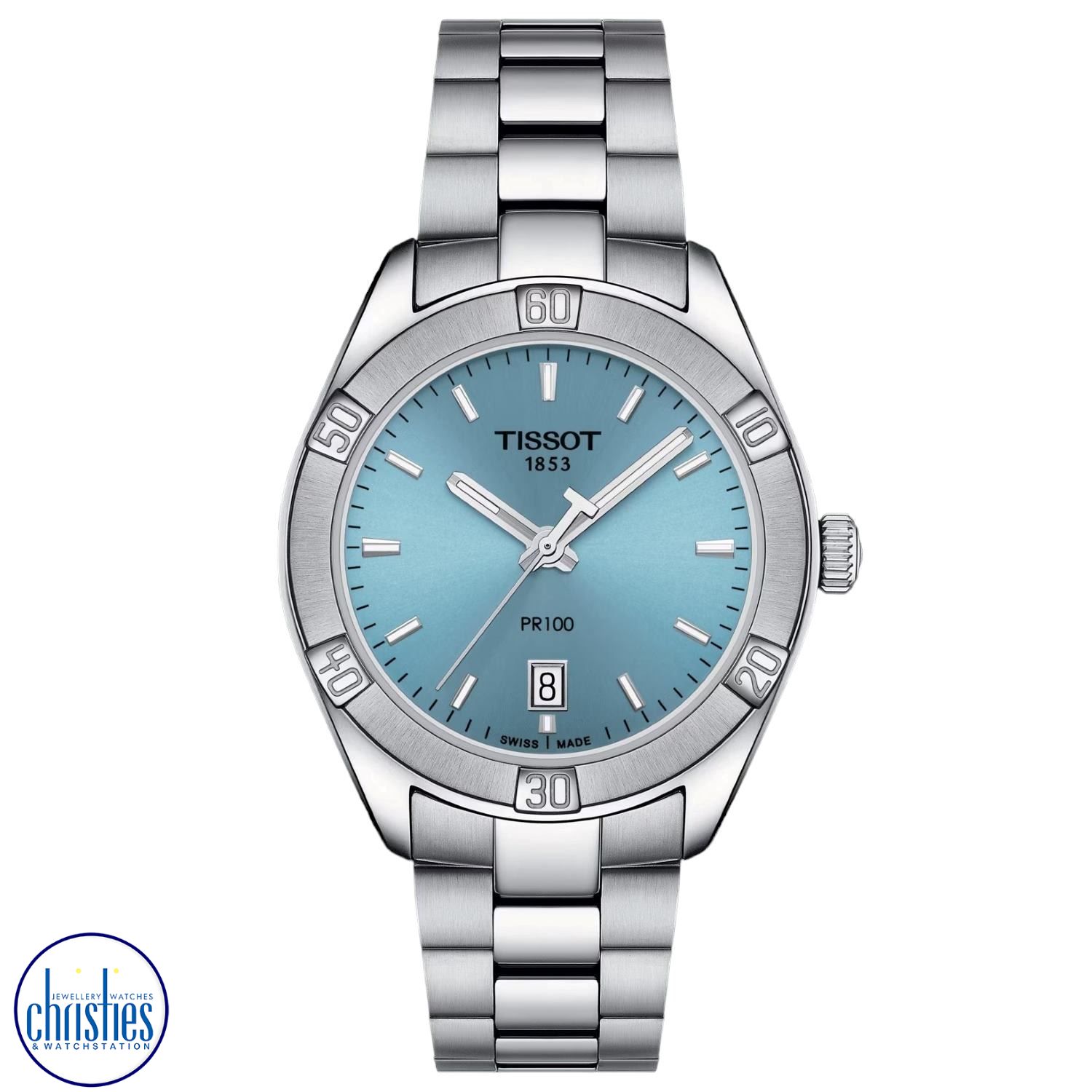 Christies Jewellery - TISSOT PR 100 Lady Sport Chic T101.910.11.351.00 Watches NZ TISSOT PR 100 Lady Sport Chic T101.910.11.351.00 T1019101135100 Watches NZ