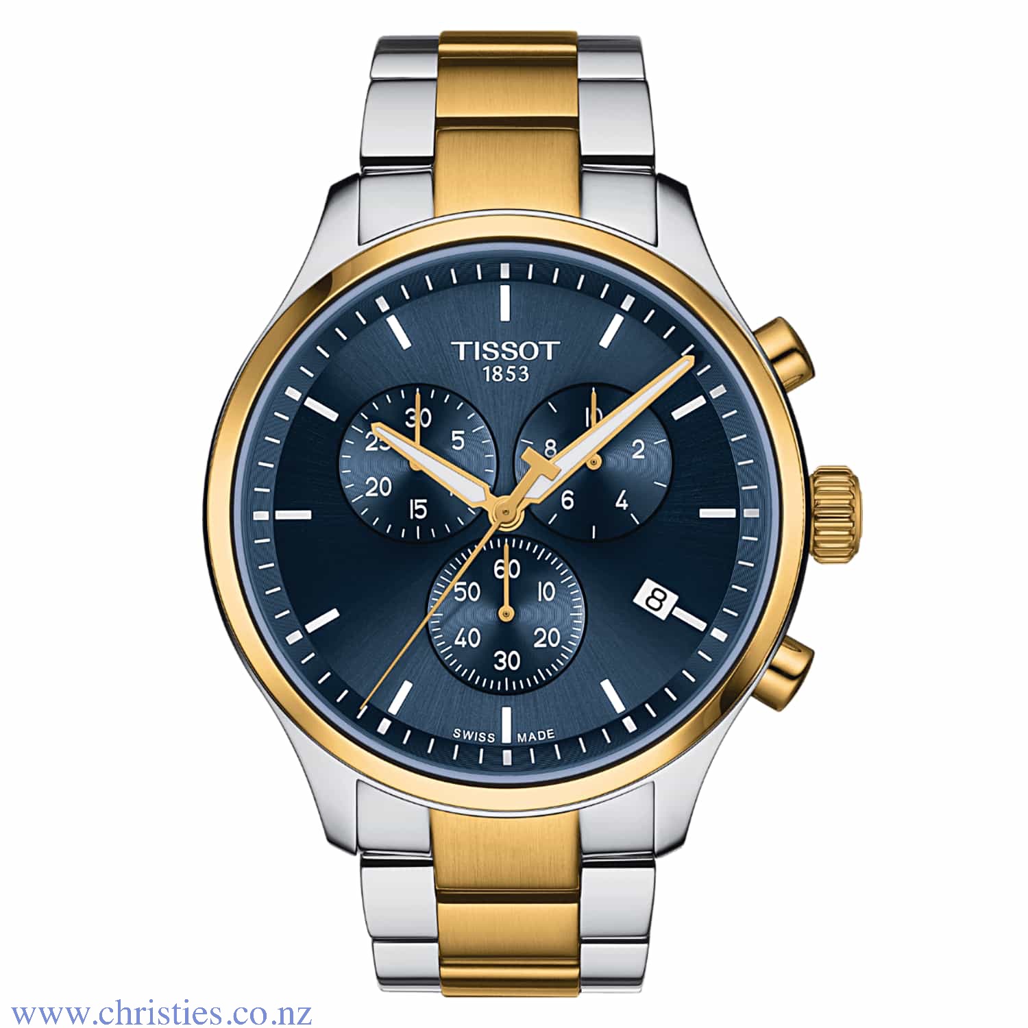 TISSOT Chrono Xl Classic T116.617.22.041.00. The Tissot Chrono XL Classic is one of the largest chronographs (45mm) in the Tissot collection. Keeping the spirit of the original Tissot Chrono XL but now with a more elegant and classical design. A great wat