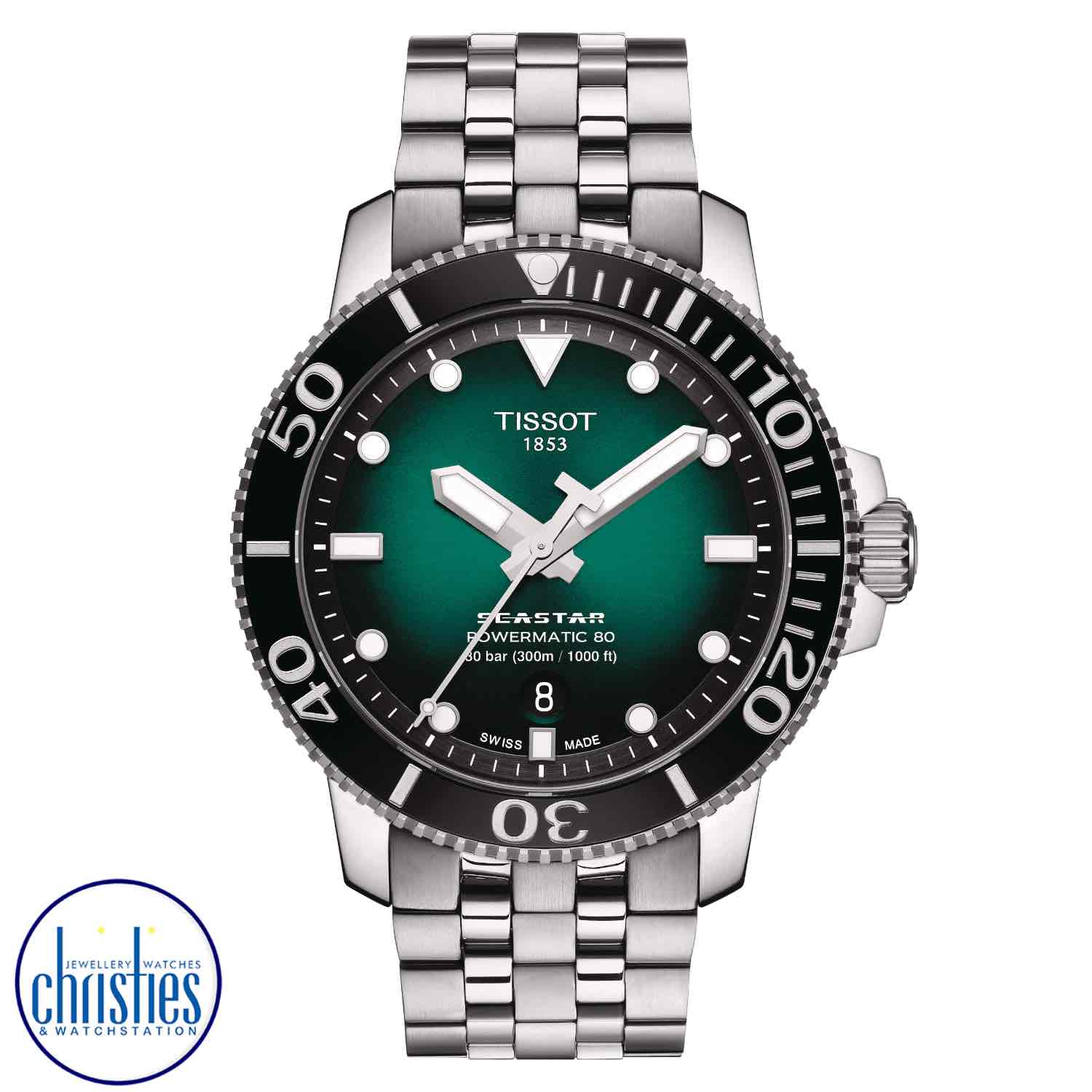 TISSOT Seastar 1000 Powermatic 80 T1204071109101. An automatic watch is powered by the energy of the person who wears it. tissot nz auckland
