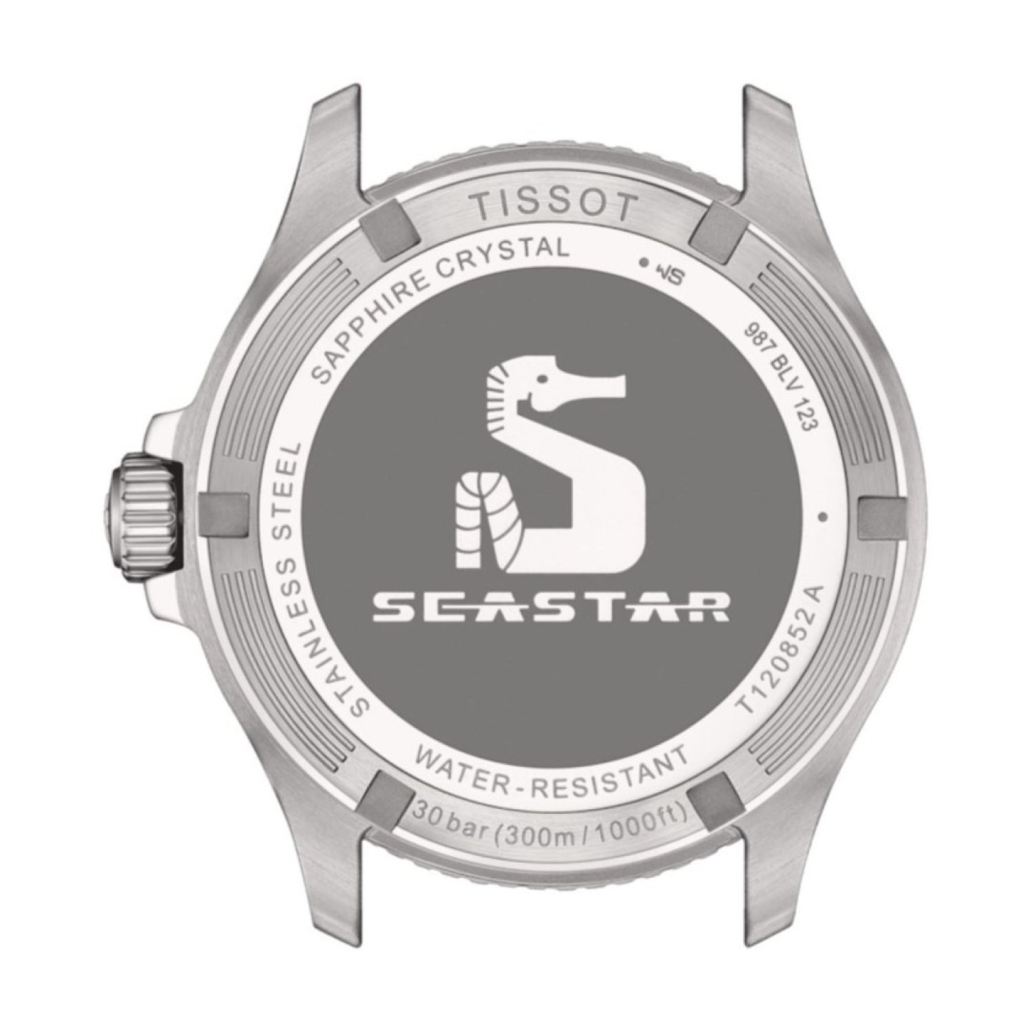 Christies Jewellery - Tissot Seastar 1000 Quartz GMT T1208521105100 Auckland NZ Tissot Seastar 1000 Quartz GMT T1208521105100 with stainless steel casing, black dial, and black-green bezel.