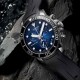 TISSOT Seastar 1000 Chronograph – Deep Blue Dial, Black Silicone Strap – NZ Stockist