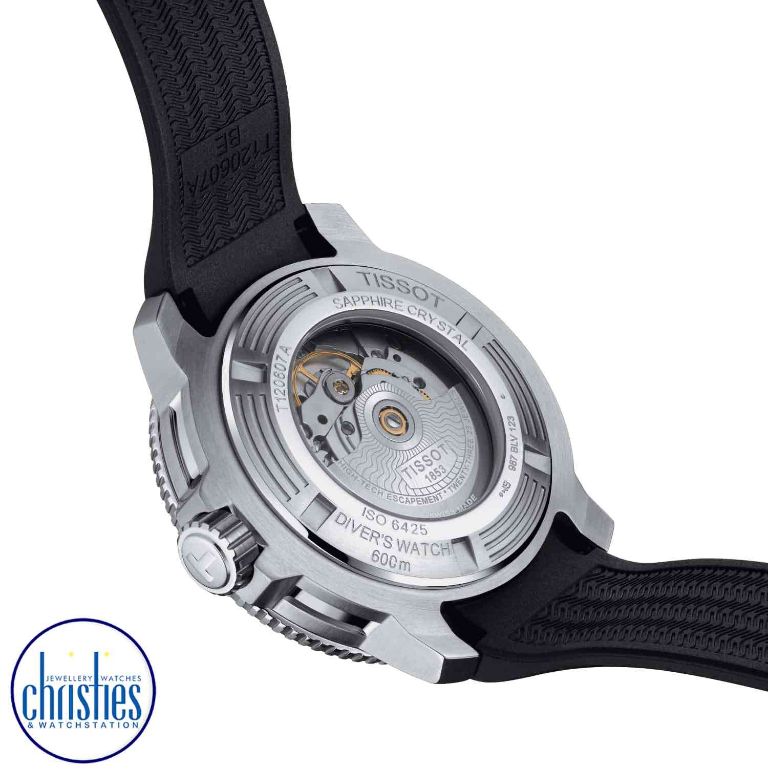 TISSOT Seastar 2000 Professional Powermatic 80 T1206071744100 T120.607.17.441.00 TISSOT Seastar 2000 Professional Powermatic 80 T1206071744100