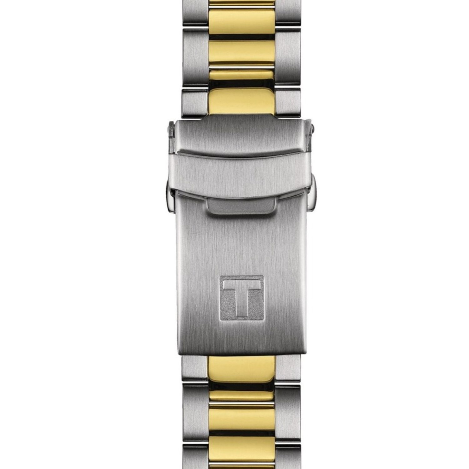 Christies Jewellery - Tissot Seastar 1000 Quartz GMT T1208522205100 Auckland NZ Tissot Seastar 1000 Quartz GMT T1208522205100 with two-tone gold and silver stainless steel casing, black dial, and black-brown bezel