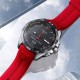 Christies Jewellery - Tissot T-Touch Connect Solar 47.5mm T1214204705101 Auckland NZ Tissot T-Touch Connect Solar 47.5mm T1214204705101 T121.420.47.051.01 Tissot Watches NZ | | with Titanium case and red Silicon strap