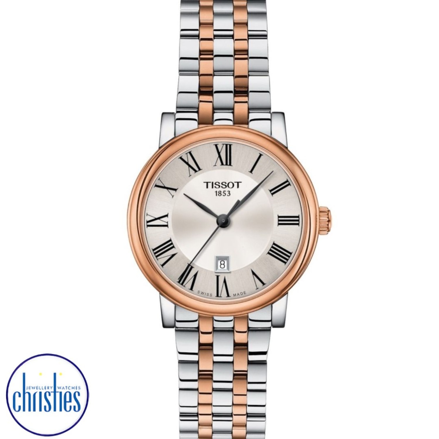 Christies Jewellery - TISSOT Carson Premium Lady T1222102203301 Watches Auckland NZ TISSOT Carson Premium Lady T1222102203301 T122.210.22.033.01 Watches Auckland