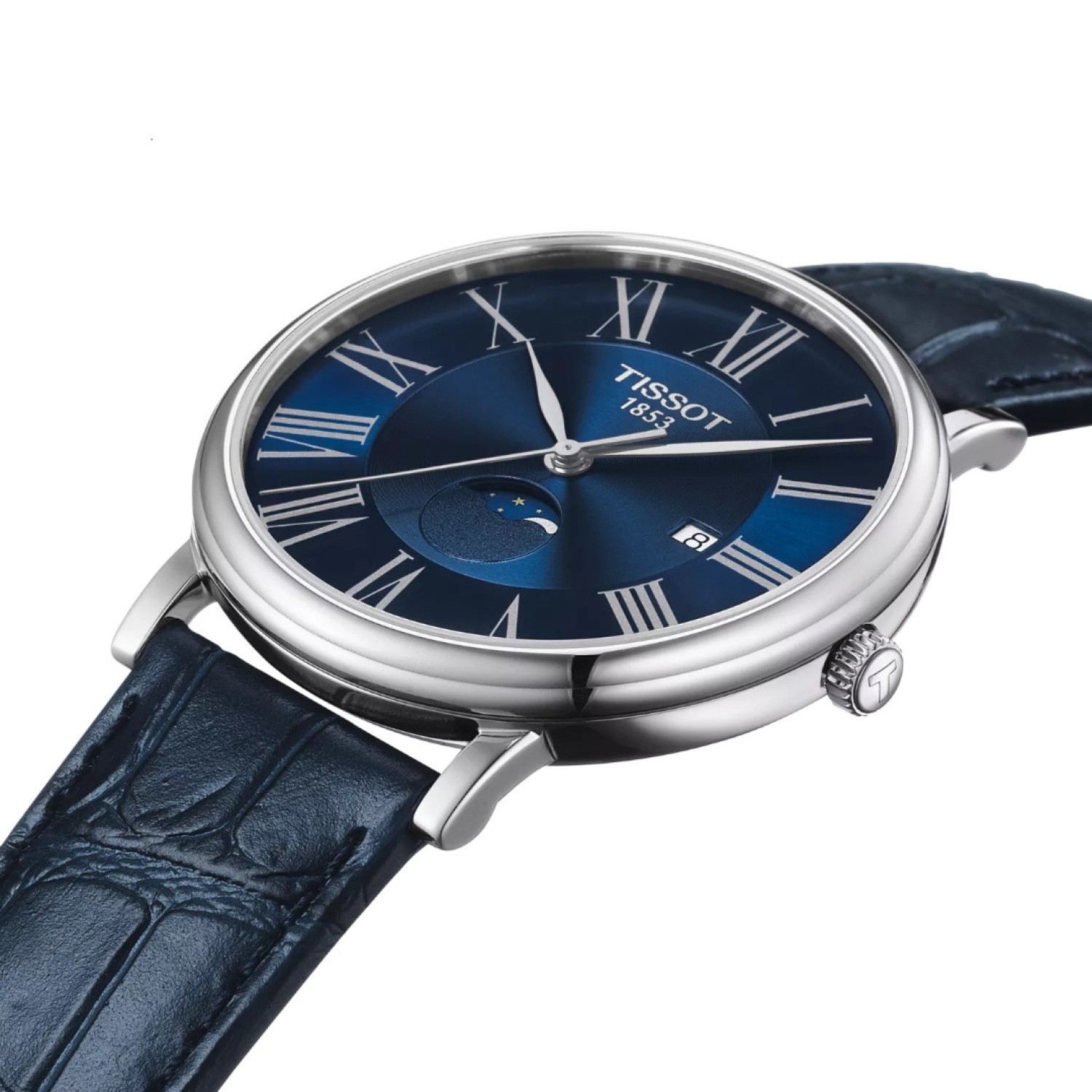 Tissot Carson Premium 40mm - Blue Leather | T1224231604300 – Tissot Watches NZ | Order now for Fast Free Delivery and 7 Day NZ support online and Instore at our Auckland Stores. Tissot Carson Premium 40mm - Blue Leather | T1224231604300 by Tissot Watches
