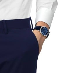Tissot Carson Premium 40mm - Blue Leather | T1224231604300