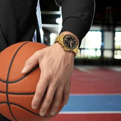 Tissot Supersport Chrono Gold Tone Watch T1256173305101