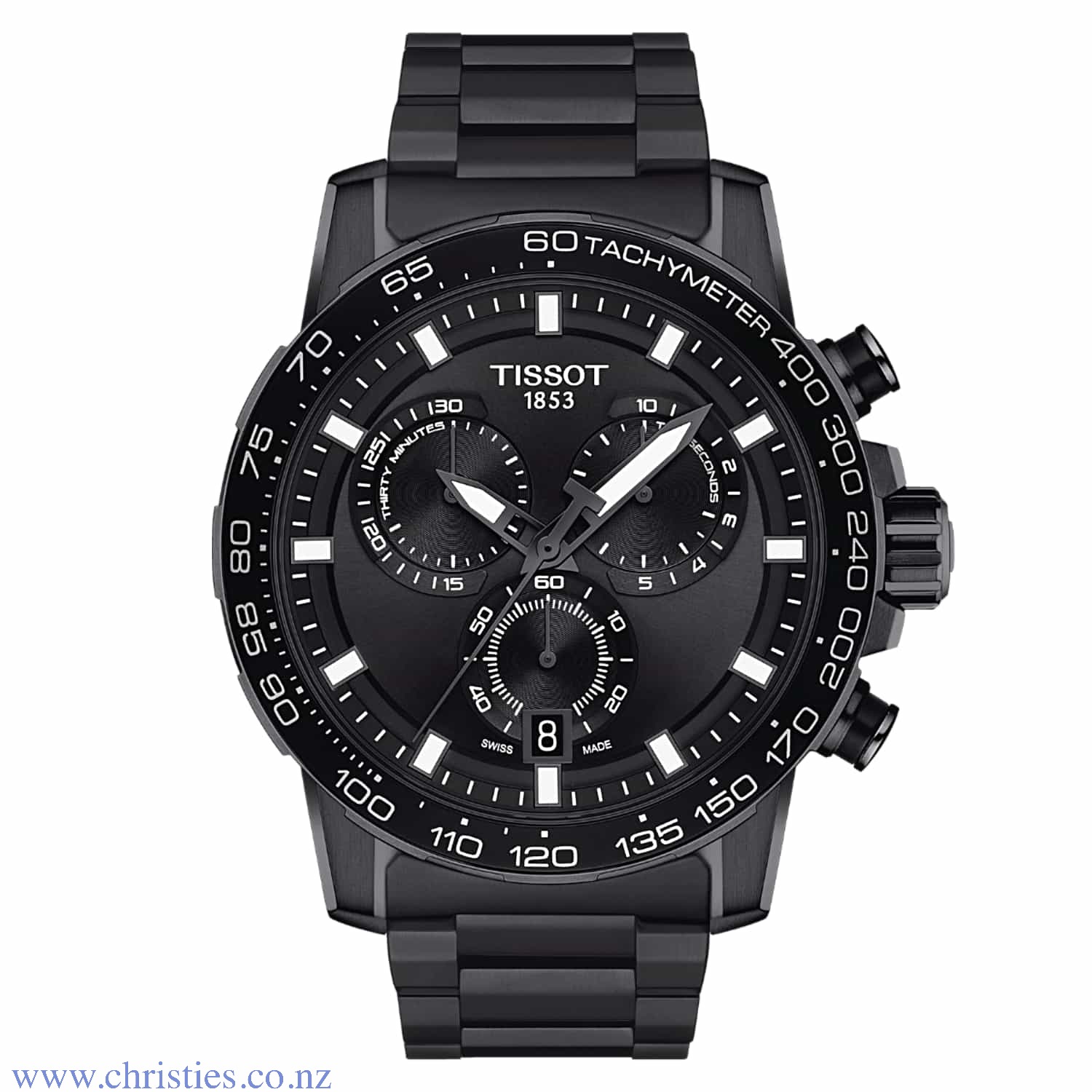 TISSOT T-Sport Supersport Chrono T125.617.33.051.00. The Tissot Supersport Chrono is a masculine, dynamic and futuristic collection, which offers a wide range of references giving everyone the possibility to pick the watch which fits best to their wrist. 