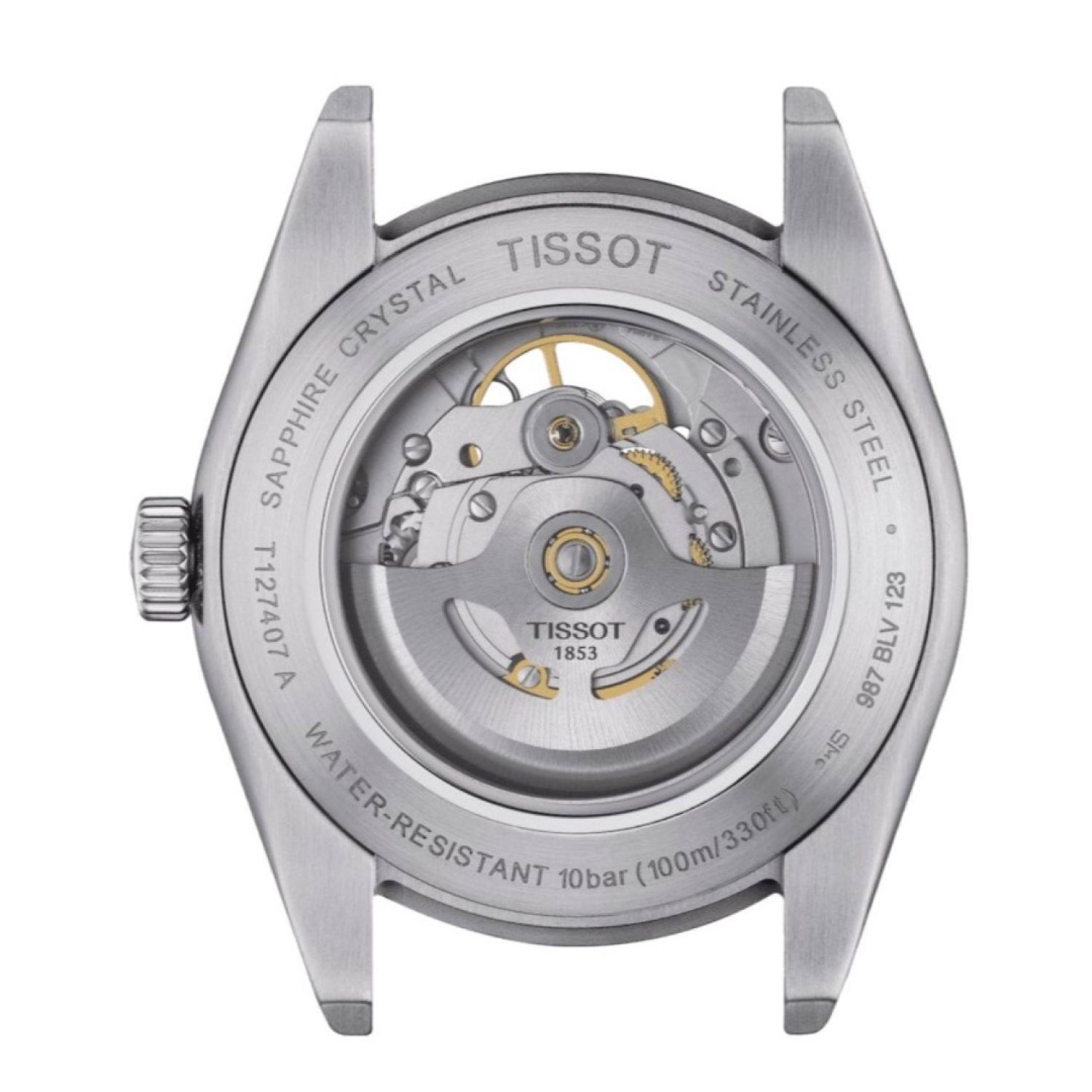 Christies Jewellery - Tissot Gentleman Powermatic 80 Open Heart T1274071104101 Auckland NZ Tissot Gentleman Powermatic 80 Open Heart T1274071104101 T127.407.11.041.01 Tissot Watches NZ