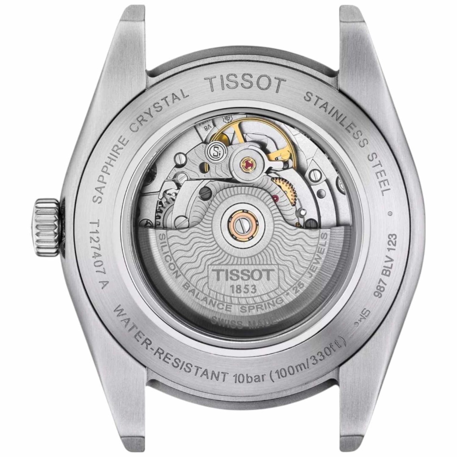 TISSOT Gentleman Powermatic 80 Silicium T1274071105100 T127.407.11.051.00 tissot automatic watches nz TISSOT Gentleman Powermatic 80 Silicium T1274071105100 tissot watches nz prices