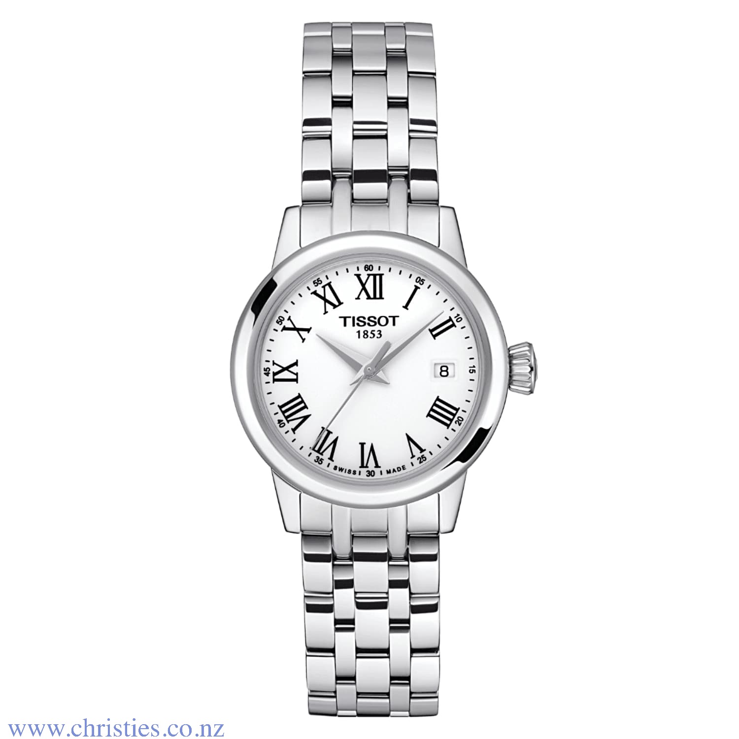 TISSOT T-Classic Classic Dream Lady T129.210.11.013.00. These modern yet classic timepieces provide sophistication and a timeless design suitable both formally or casually as an everyday wear. With an array of options, there is a model to suit everyone Hu