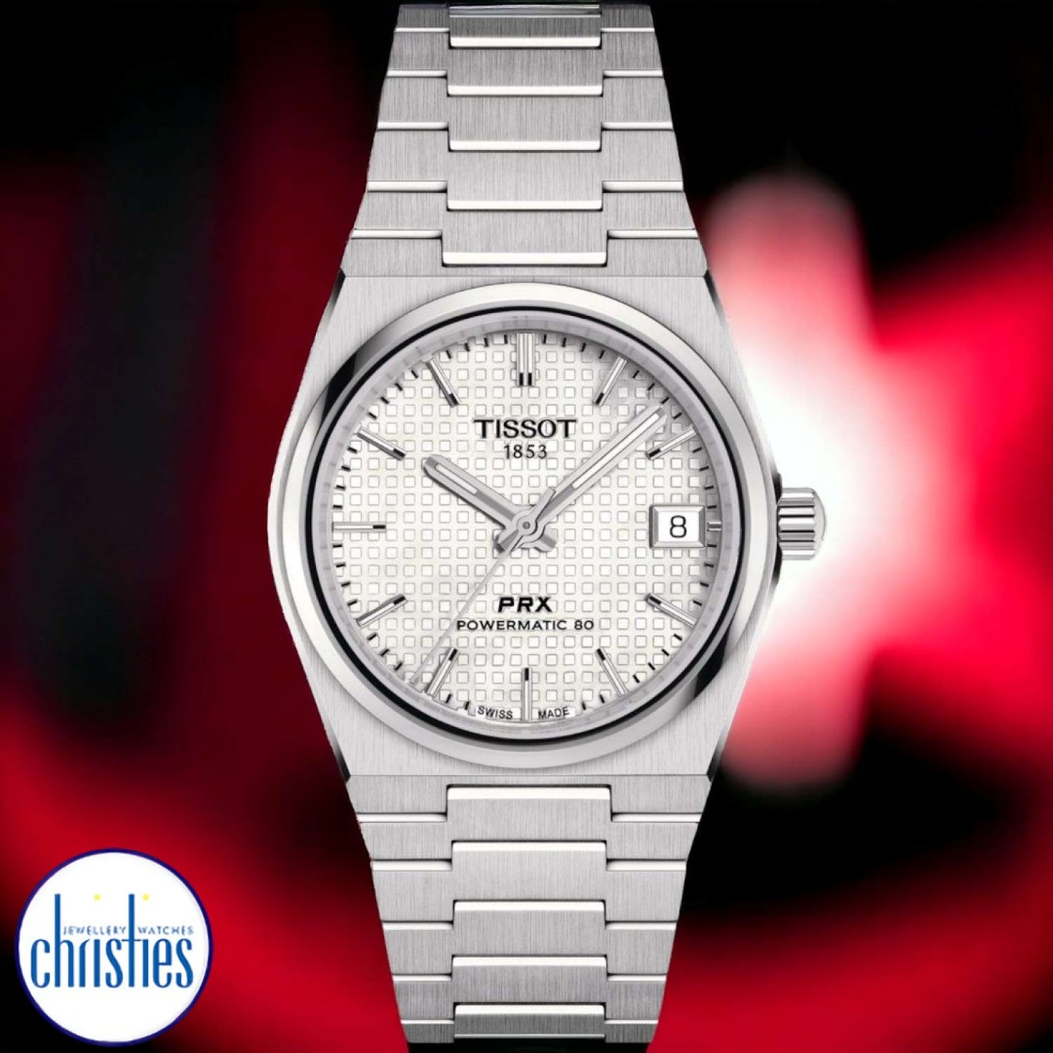 Christies Jewellery - Tossot PRX Powermatic 80 35mm T1372071111100 Watches Auckland NZ Tossot PRX Powermatic 80 35mm T1372071111100 T137.207.11.111.00 Tissot Watches NZ | Order now for Fast Free Delivery and 7 Day NZ support online and Instore at our Auckland Stores.