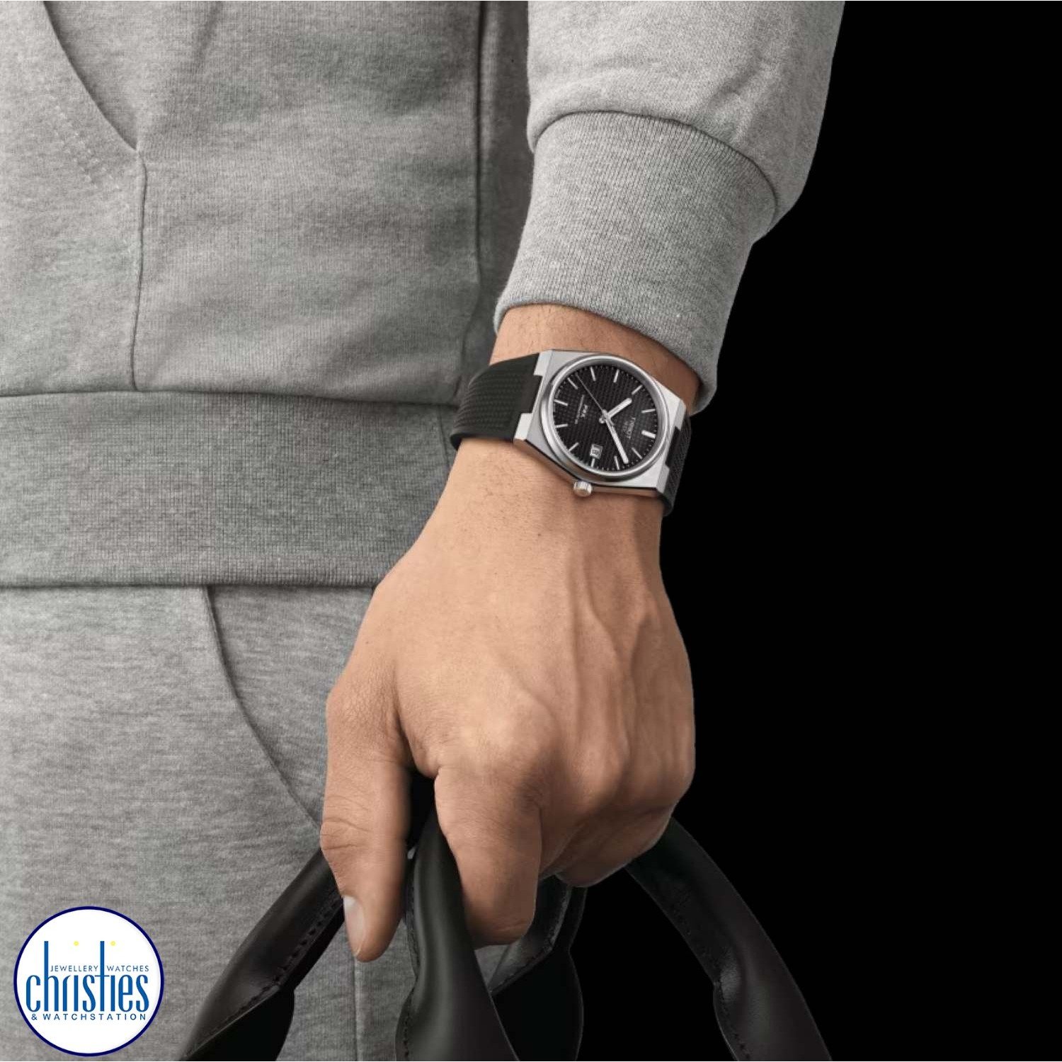 Christies Jewellery - TISSOT PRX POWERMATIC 80 T1374071705100 Watch diamond rings nz TISSOT PRX POWERMATIC 80 T1374071705100 Watch T137.407.17.051.00 diamond jewellery
