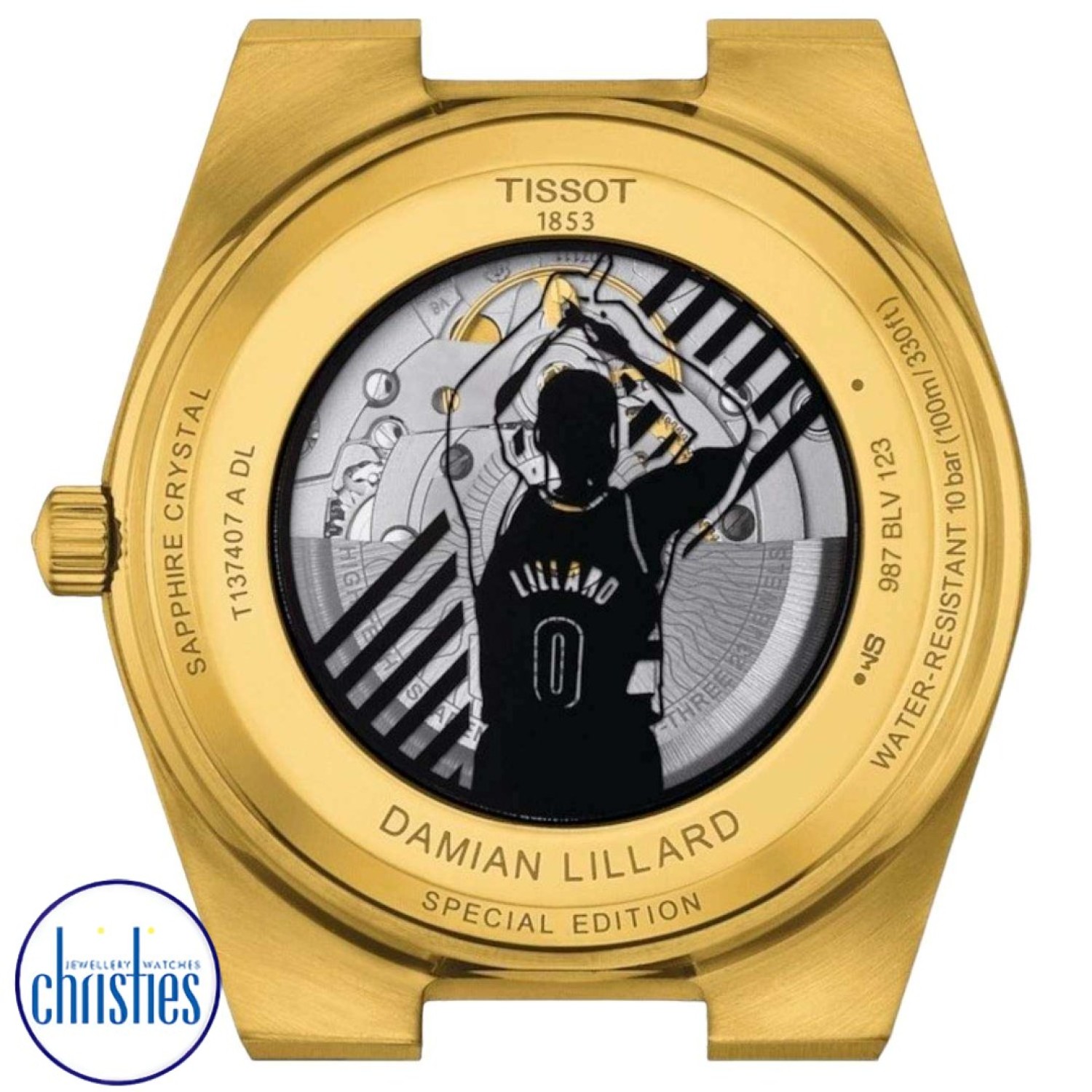 Christies Jewellery - Tissot PRX Powermatic 80 Damian Lillard Special Edition Watches Auckland NZ Tissot PRX Powermatic 80 Damian Lillard Special Edition T137.407.33.051.00 Tissot Watches NZ | Order now for Fast Free Delivery and 7 Day NZ support online and Instore at our Auckland Stores.