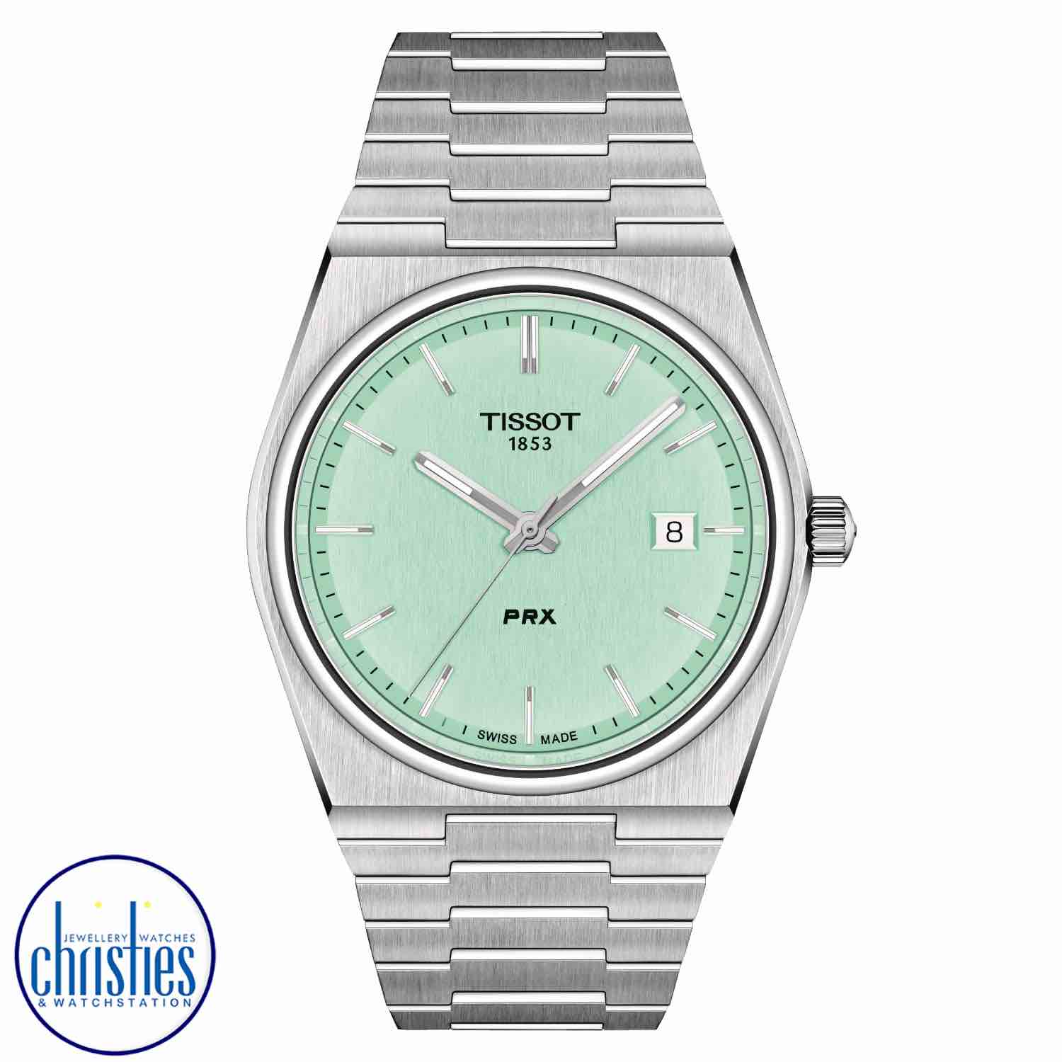 TISSOT PRX T-Classic T1374101109101. A sapphire crystal gives a watch the following properties: extremely high resistance to impact and superior screen and hand readability thanks to its transparency. tissot nz auckland