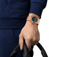 Tissot PRX Powermatic 80 – Bold Blue Dial, Rose Gold Finish T1374073304100 Tissot PRX Powermatic 80 – Bold Blue Dial, Rose Gold Finish T1374073304100