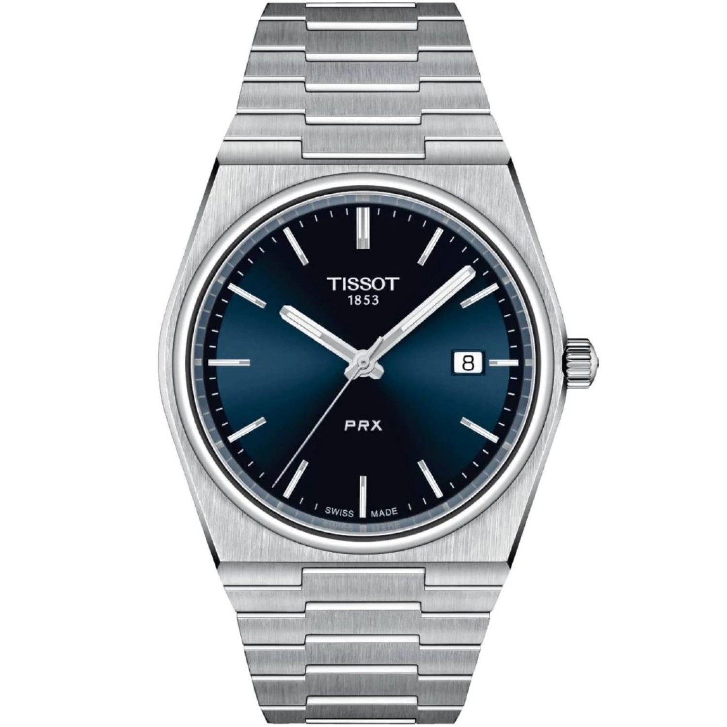 TISSOT PRX T-Classic Stainless Steel Watch T1374101104100 T137.410.11.041.00 Afterpay TISSOT PRX T-Classic Stainless Steel Watch T1374101104100. A throwback to a flagship design from 1978, the PRX 40 205 is an essential timepiece with integrated case and bracelet. Made remarkable by its slim, timeless and solid design, this is an ideal wat
