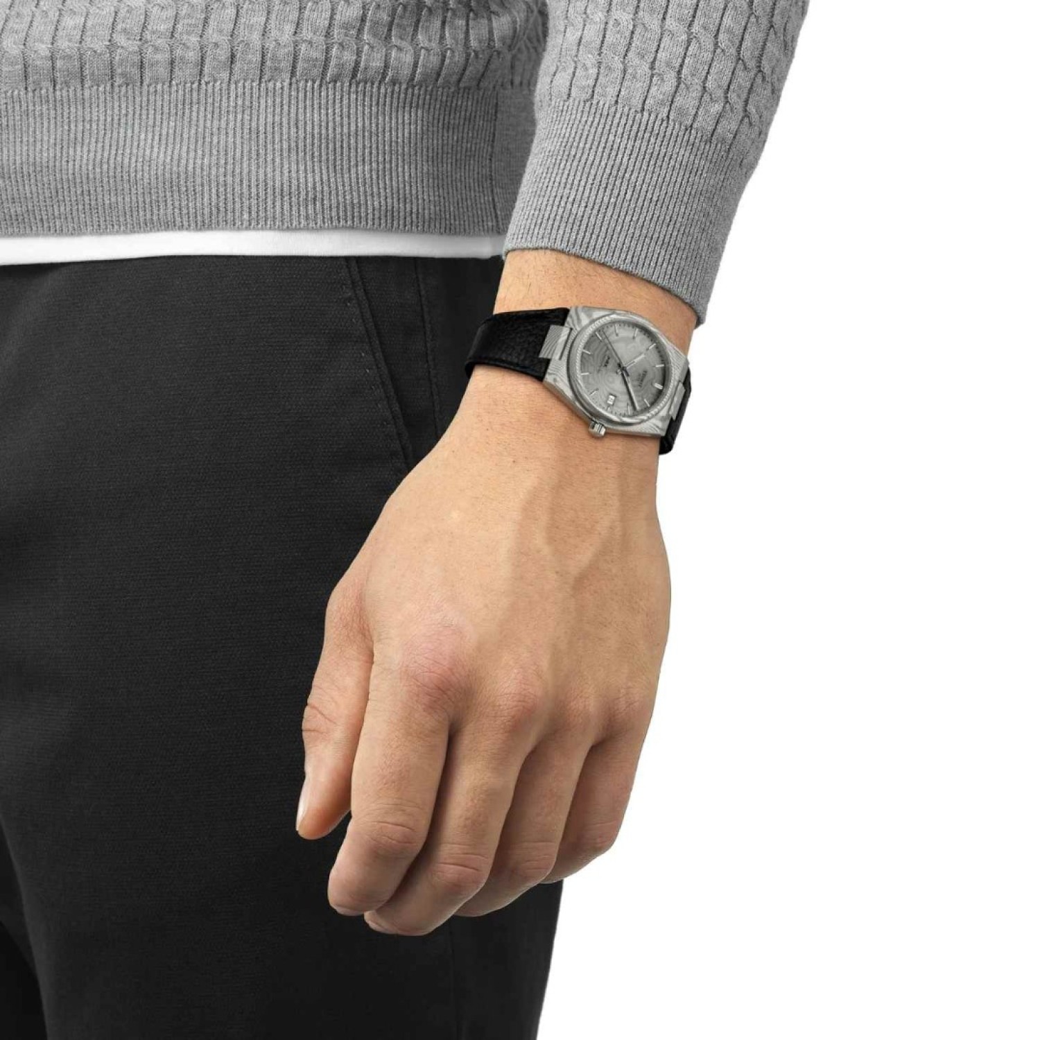 T1378079608100 Tissot PRX Powermatic Damascus Steel 38mm – Tissot Watches NZ | Order now for Fast Free Delivery and 7 Day NZ support online and Instore at our Auckland Stores. T1378079608100 Tissot PRX Powermatic Damascus Steel 38mm by Tissot Watches