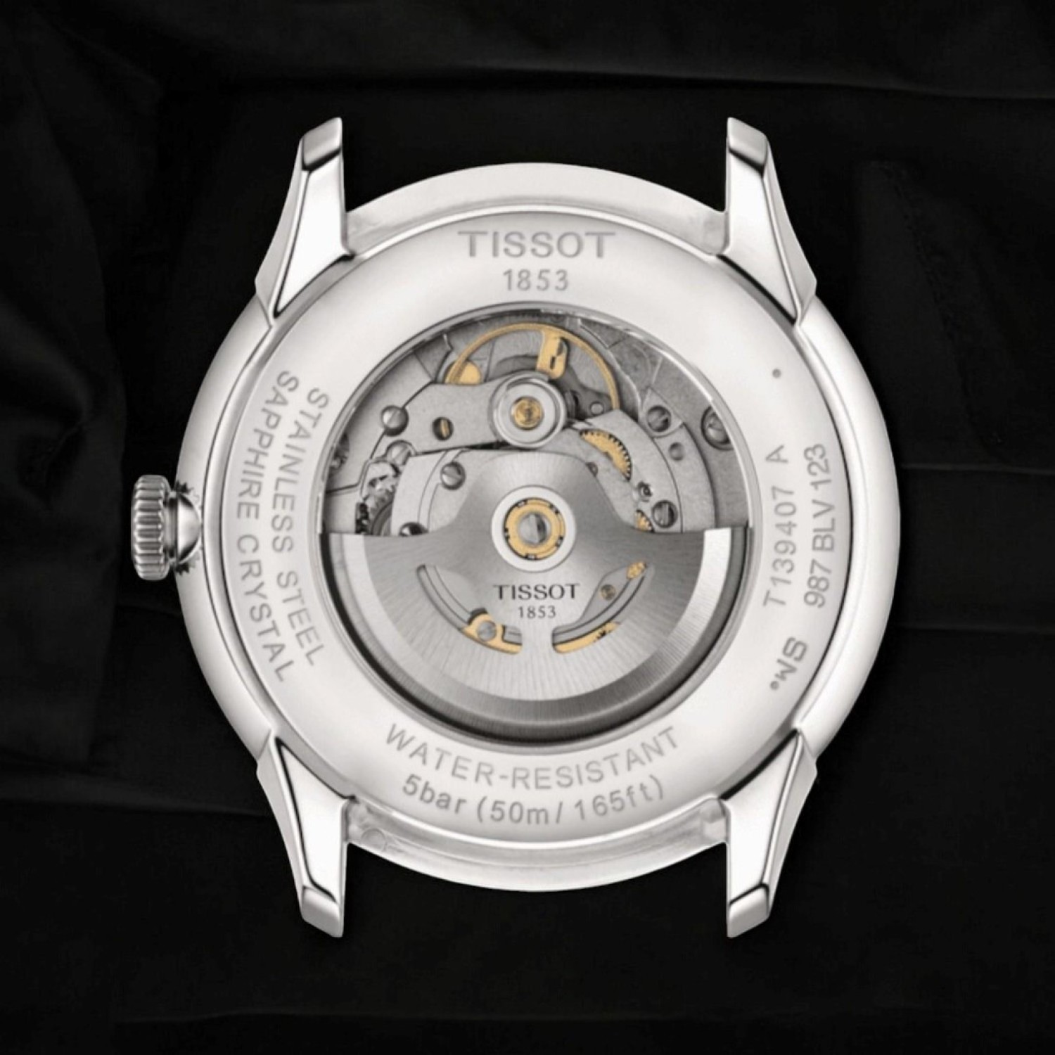 Christies Jewellery - Tissot Chemin des Tourelles Powermatic 80 - Timeless Elegance Tissot Chemin Des Tourelles Powermatic 80 T1394071103800 T139.407.11.038.00 Swiss watch with domed sapphire crystal glass and silver dial”