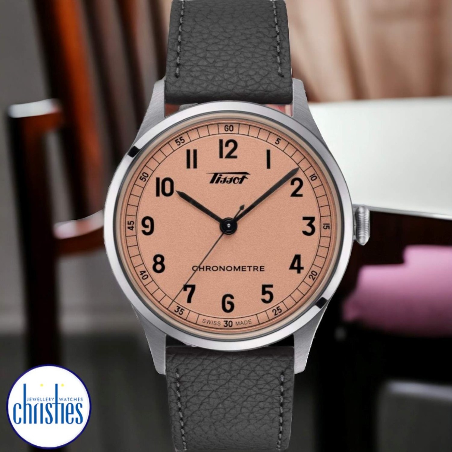 T1424641633200 Tissot Heritage 1938 Automatic Cosc T142.464.16.332.00 Tissot Watches NZ | Order now for Fast Free Delivery and 7 Day NZ support online and Instore at our Auckland Stores.
