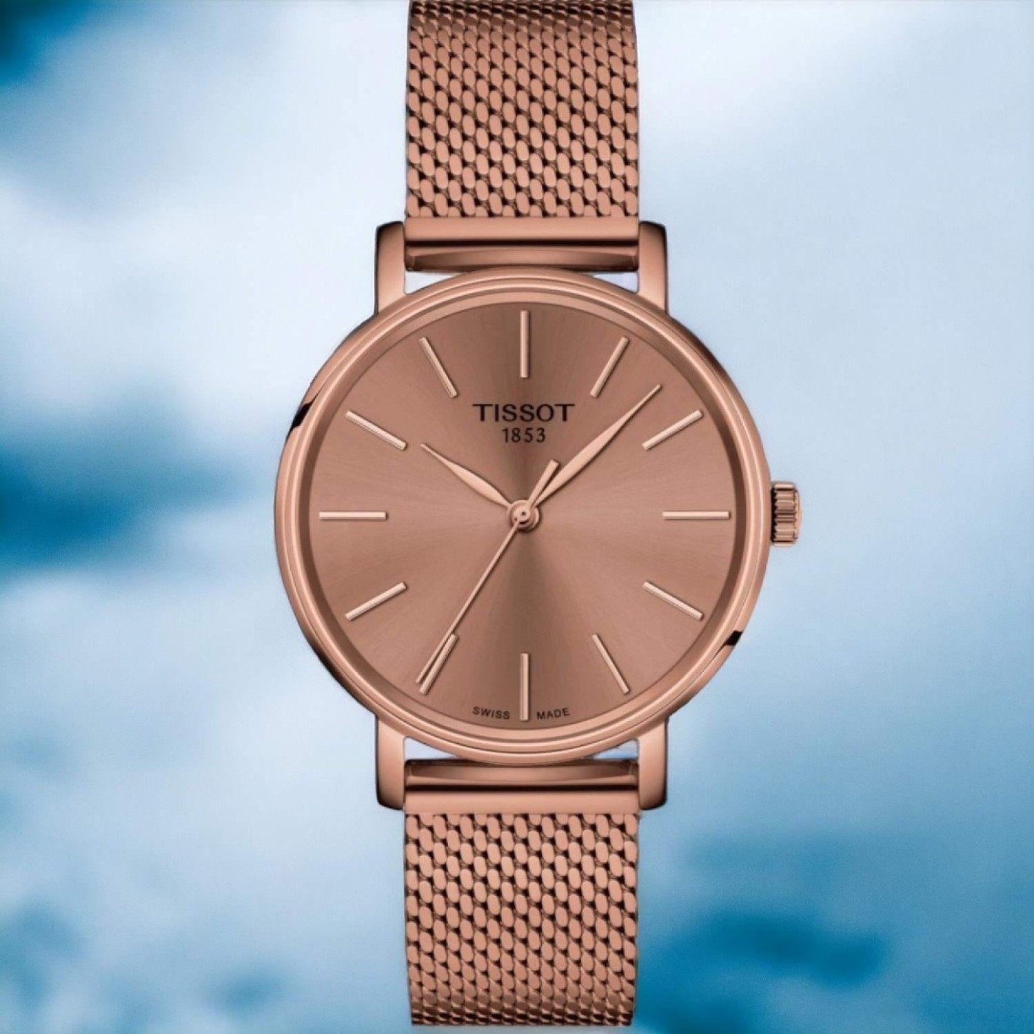 Tissot Everytime 34mm Rose Gold Watch T1432103333100 T143.210.33.331.00 Tissot Watches NZ | Order now for Fast Free Delivery and 7 Day NZ support online and Instore at our Auckland Stores.