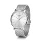 Tissot Everytime 40mm White Dial Mesh Strap Watch - T1434101101100 by Tissot Watches