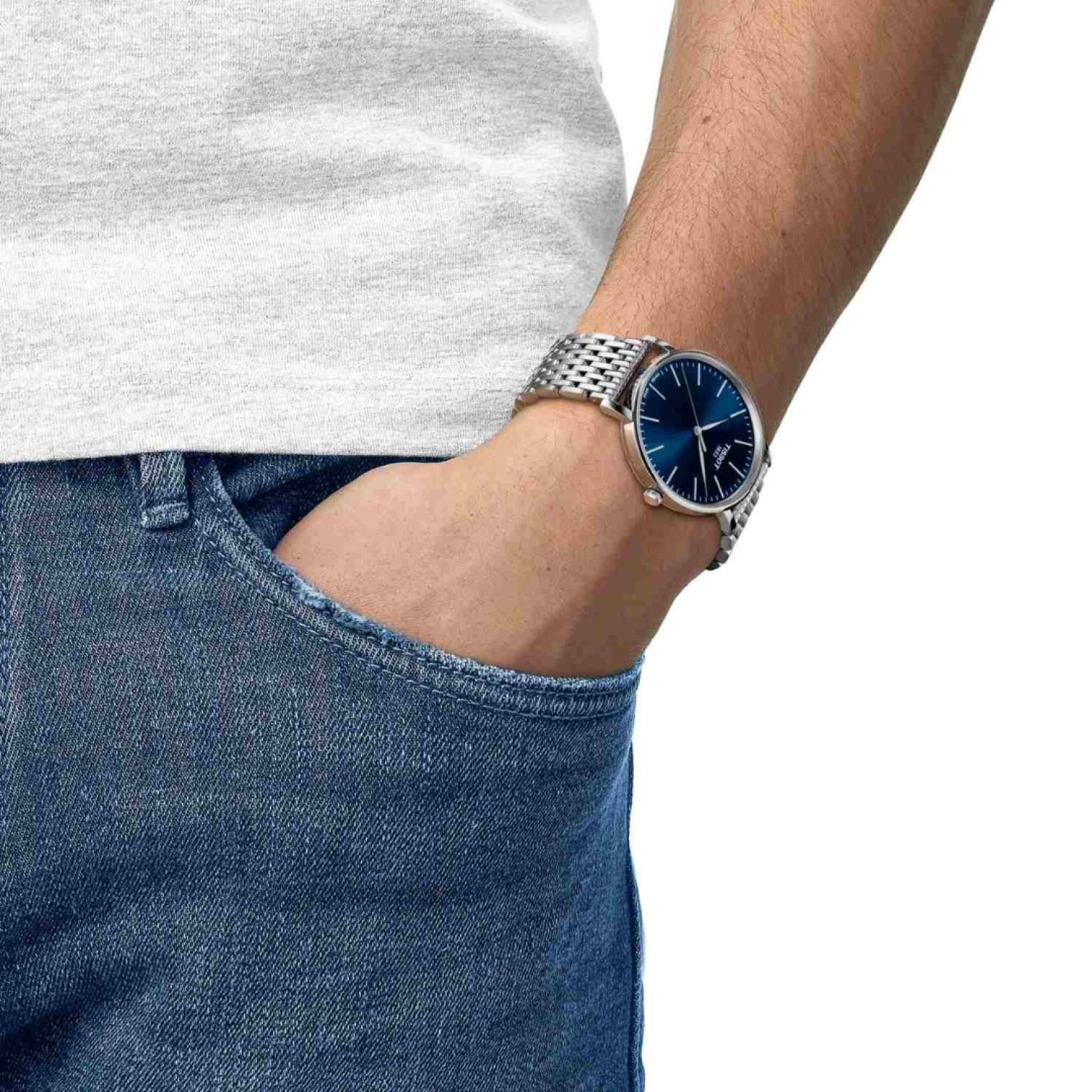 Tissot Everytime 40mm Blue Dial Watch T1434101104100 – Tissot Watches NZ | Order now for Fast Free Delivery and 7 Day NZ support online and Instore at our Auckland Stores. Tissot Everytime 40mm Blue Dial Watch T1434101104100 by Tissot Watches