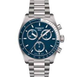 Tissot PRS 516 Blue Dial Watch T1494171104100