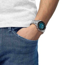 Tissot PR516 40mm Chronograph Blue Dial T1494171104101